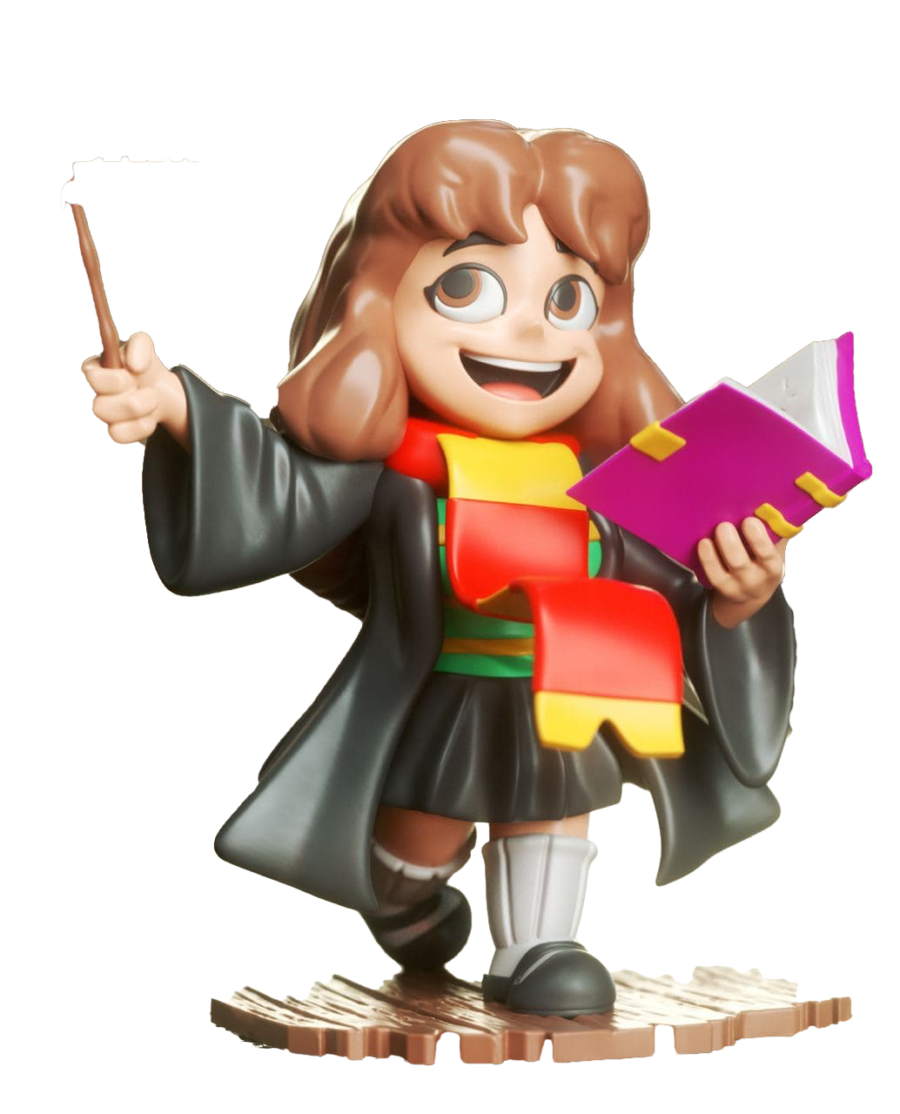 Hermione Chibi — Figura Decorativa